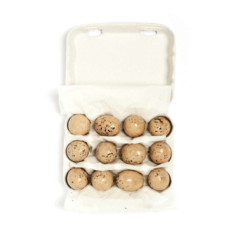 12 Salted RedLegged Partridge Eggs 150g The Chocolate Detective