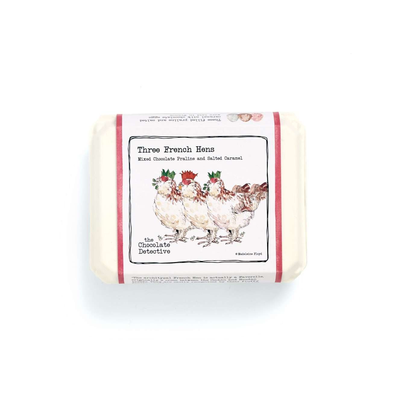 12 Christmas Three French Hens 150g